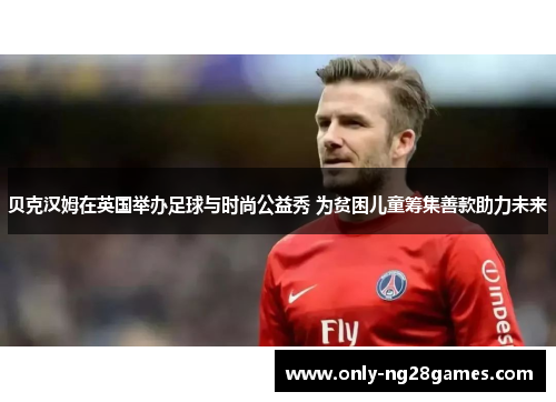 贝克汉姆在英国举办足球与时尚公益秀 为贫困儿童筹集善款助力未来