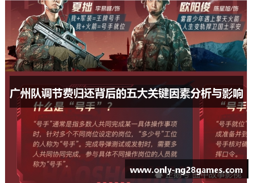 广州队调节费归还背后的五大关键因素分析与影响