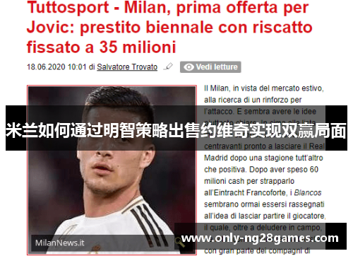 米兰如何通过明智策略出售约维奇实现双赢局面