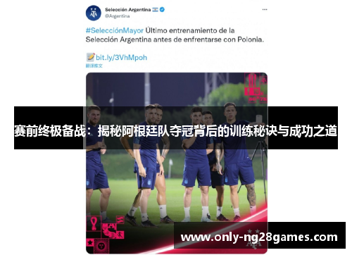 赛前终极备战：揭秘阿根廷队夺冠背后的训练秘诀与成功之道